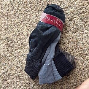 Gold Toe Black and Gray Dress Socks